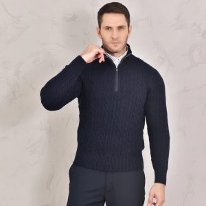 loro piana treccia jumper